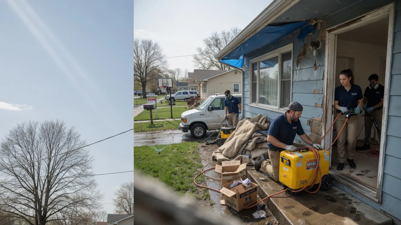 Basement Flood Cleanup in Milnor, ND near me